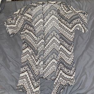 Tribal Pattern Long Cardigan